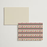 "Mughal Gardens" - Wedding Weekend Itinerary Cards in Ivory by Sherley Ferreira - Back of Card Options