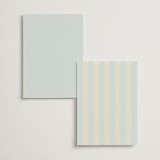 "Gilmore" - Wedding Weekend Itinerary Cards in Sky by Kristie Kern - Back of Card Options