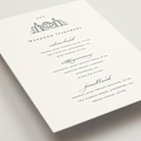 "Arden" - Wedding Weekend Itinerary Cards in Camouflage by Jelena Vuletic - Detail