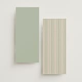 "Scripted" - Wedding Weekend Itinerary Cards in Emerald by Creo Study - Back of Card Options