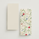 "Wild meadow" - Wedding Weekend Itinerary Cards in Elder Flower by Sarah Knight - Back of Card Options