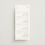 "Tuscany" - Wedding Weekend Itinerary Cards in Ink by Blustery August - Front