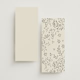 "Milagro" - Wedding Weekend Itinerary Cards in Ivory by Ani Somi - Back of Card Options