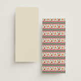 "Mughal Gardens" - Wedding Weekend Itinerary Cards in Ivory by Sherley Ferreira - Back of Card Options
