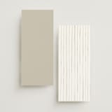 "Chelsea" - Wedding Weekend Itinerary Cards in Hibiscus by Everett Paper Goods - Back of Card Options