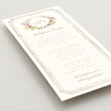 "Chelsea" - Wedding Weekend Itinerary Cards in Hibiscus by Everett Paper Goods - Detail