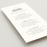 "Arden" - Wedding Weekend Itinerary Cards in Camouflage by Jelena Vuletic - Detail