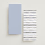 "The Big Day" - Wedding Weekend Itinerary Cards in Cornflower by Sherley Ferreira - Back of Card Options
