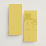 "Bloom" - Wedding Weekend Itinerary Cards in Caribbean Citrus by Morgan Kendall - Back of Card Options