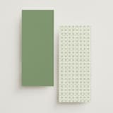 "Summer Linen" - Wedding Weekend Itinerary Cards in Garden by Kelly Schmidt - Back of Card Options