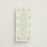 "spring draped garland" - Wedding Weekend Itinerary Cards in Spring by Phrosné Barwood - Front