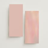 "Cherished" - Wedding Weekend Itinerary Cards in Sunset by Susan Moyal - Back of Card Options