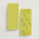 "Maximalist Poppies" - Wedding Weekend Itinerary Cards in Flamingo by Morgan Kendall - Back of Card Options