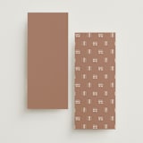 "Amari" - Wedding Weekend Itinerary Cards in Ivory by Oma N. Ramkhelawan - Back of Card Options