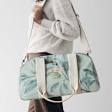 "Botanical greenery" - Weekender in Greenery by Lucrecia Caporale - On Model