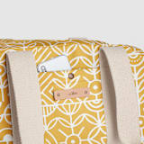 "Deconstruct" - Weekender in Mustard by Michelle Taylor - Fabric Detail