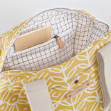 "Deconstruct" - Weekender in Mustard by Michelle Taylor - Interior Back