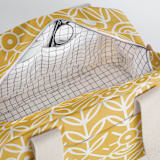 "Deconstruct" - Weekender in Mustard by Michelle Taylor - Interior Front