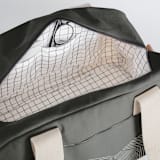 "Savanna Grassland" - Weekender in Obsidian by Deborah Velasquez - Interior Front