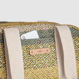 "Basic" - Weekender in Desert by Bethania Lima - Fabric Detail