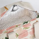 "Botanical Cascade" - Weekender in Peony by Erin German - Interior Back