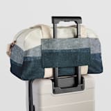 "tissue overlay" - Weekender in Stone by Carrie Moradi - Trolley Sleeve