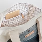 "tissue overlay" - Weekender in Stone by Carrie Moradi - Interior Back