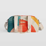"Abstract Sunset" - Weekender in Twilight by Michelle Taylor - Weekender