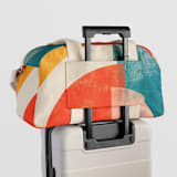 "Abstract Sunset" - Weekender in Twilight by Michelle Taylor - Trolley Sleeve