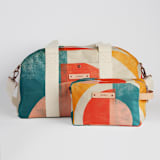 "Abstract Sunset" - Weekender in Twilight by Michelle Taylor - Matching Dopp Kitt Available
