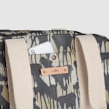"Cloud Drip" - Weekender in Espresso by Angela Simeone - Fabric Detail