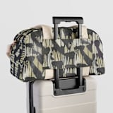 "Cloud Drip" - Weekender in Espresso by Angela Simeone - Trolley Sleeve