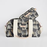 "Cloud Drip" - Weekender in Espresso by Angela Simeone - Matching Dopp Kitt Available