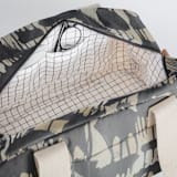 "Cloud Drip" - Weekender in Espresso by Angela Simeone - Interior Front