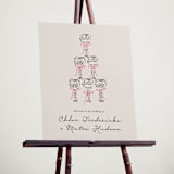 "Sparkling Champagne Tower" - Welcome Signs in Petal by Jackie Crawford - In Use