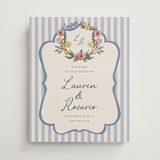"A wedding in Low Country" - Welcome Signs in Cornflower by Chris Griffith - Front