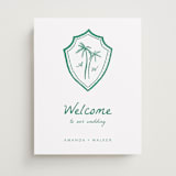 "Palm Tree Crest" - Welcome Signs in Palm by Erika Firm - Front
