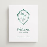 "Palm Tree Crest" - Welcome Signs in Palm by Erika Firm - Front