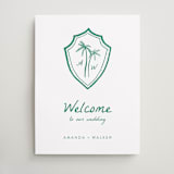 "Palm Tree Crest" - Welcome Signs in Palm by Erika Firm - Front