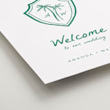 "Palm Tree Crest" - Welcome Signs in Palm by Erika Firm - Detail