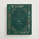 "Illuminated Storybook" - Welcome Signs in Forest by Alethea and Ruth - Front