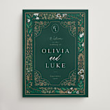 "Illuminated Storybook" - Welcome Signs in Forest by Alethea and Ruth - Front