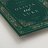 "Illuminated Storybook" - Welcome Signs in Forest by Alethea and Ruth - Detail