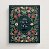 "Gilded Tapestry" - Welcome Signs in Midnight Garden by Simona Camp - Front