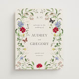 "Wild meadow" - Welcome Signs in Chiffon by Sarah Knight - Front