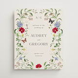 "Wild meadow" - Welcome Signs in Chiffon by Sarah Knight - Front