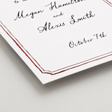 "Handwritten" - Welcome Signs in Wine by Cass Loh - Detail