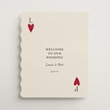 "Red Hearts" - Welcome Signs in Champagne by Helena Vitto - Front