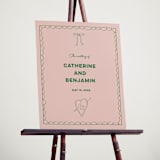 "Crazy Little Thing Called Love" - Welcome Signs in Avocado by Helena Vitto - In Use