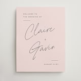 "Chic Names" - Welcome Signs in Blush by Carolyn MacLaren - Front